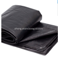 Waterproof black PE square tarp